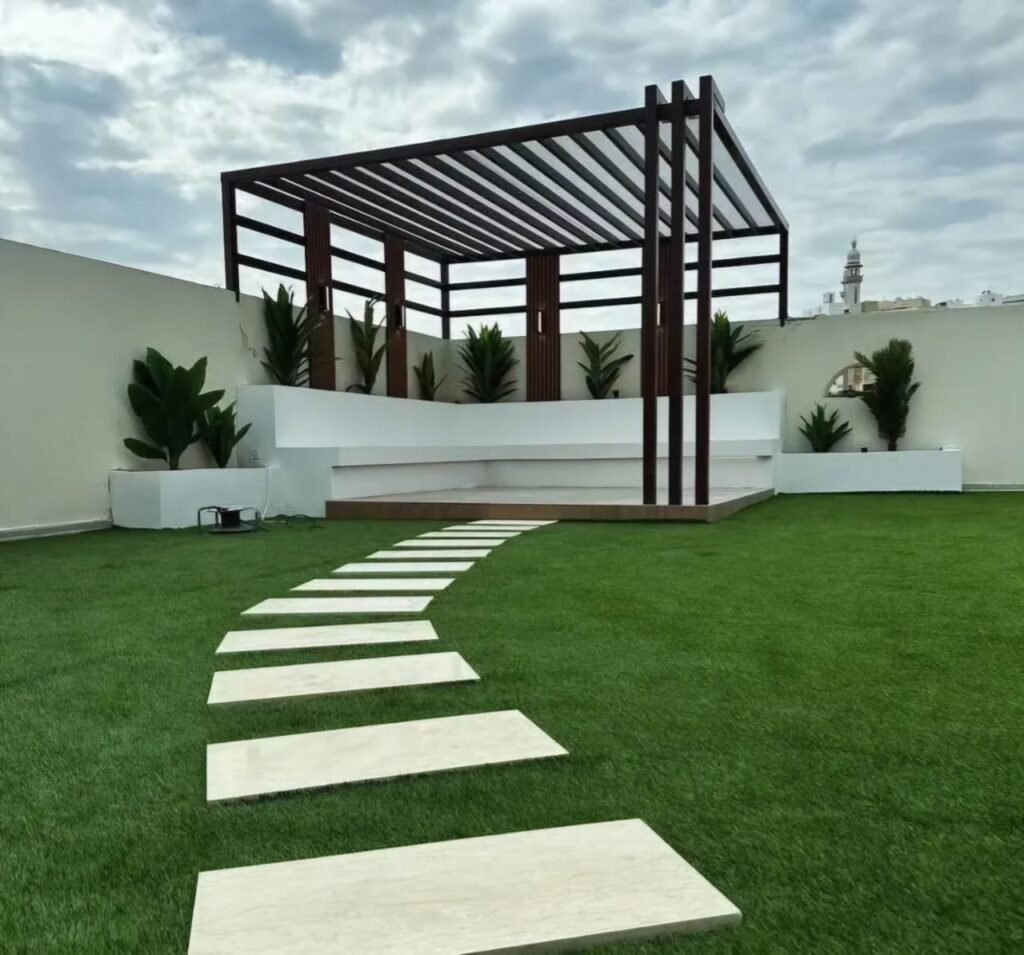 جلسة برجولة خارجية شكل جديد